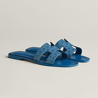 Hermes discount slipper blue